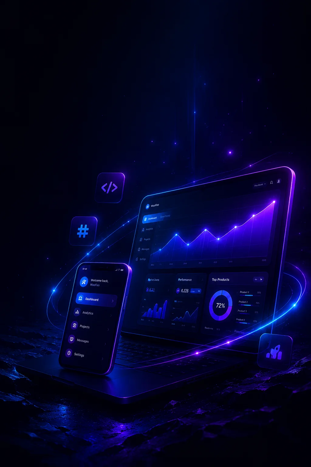 WaaFaa product team illustration